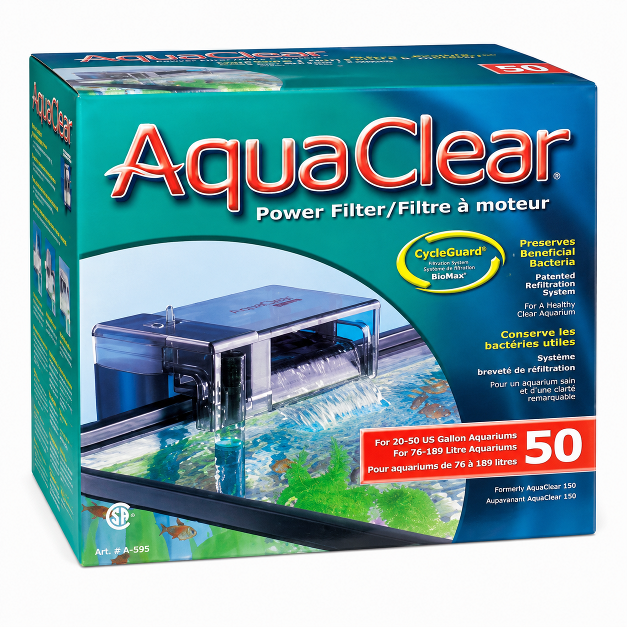 AquaClear 50 Hang-On Power Filter