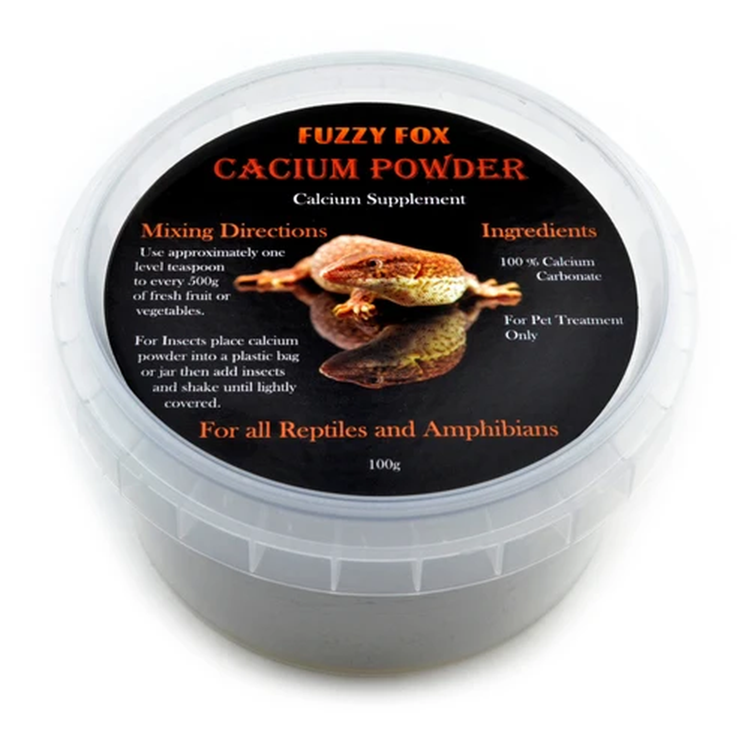 Fuzzy Fox Calcium Powder 100g