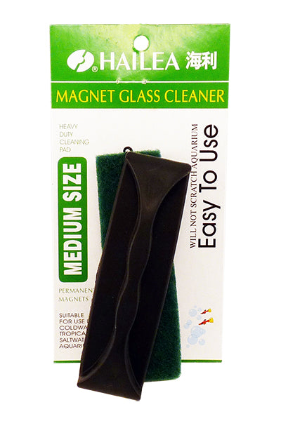 Hailea Magnetic Glass Cleaner | Small & Medium Aquarium Algae Cleaner