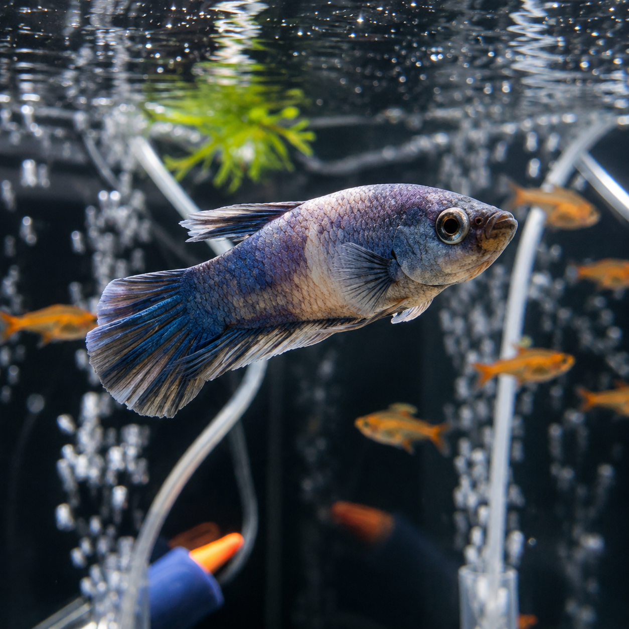 Blue Marble Betta (male)