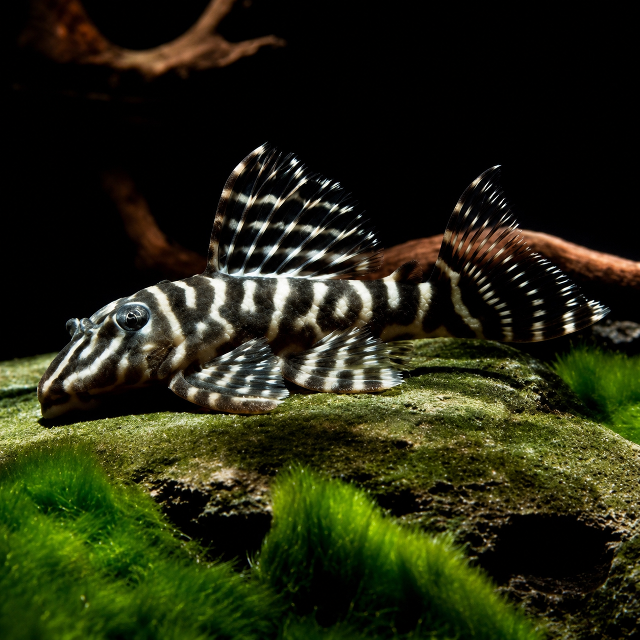 Colombian Zebra Pleco (L129)
