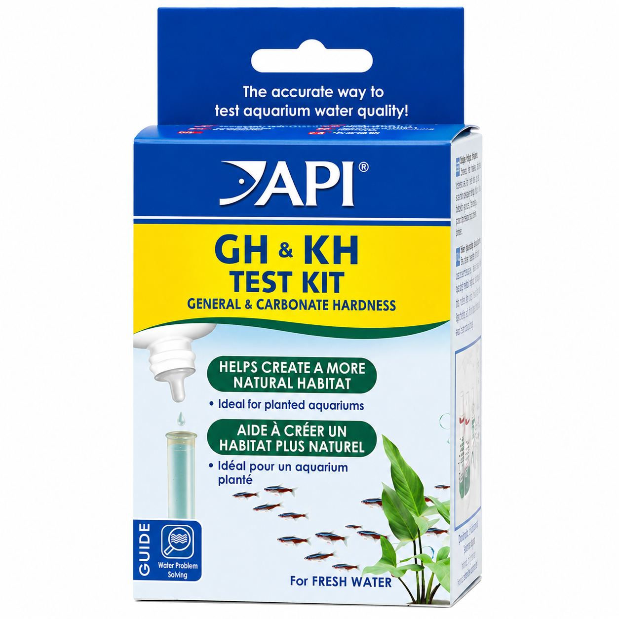 API GH & KH Test Kit – General & Carbonate Hardness Aquarium Water Test Kit