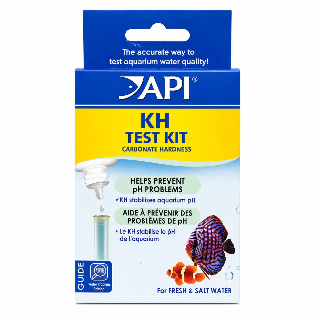 API KH Test Kit – Carbonate Hardness Aquarium Water Test Kit