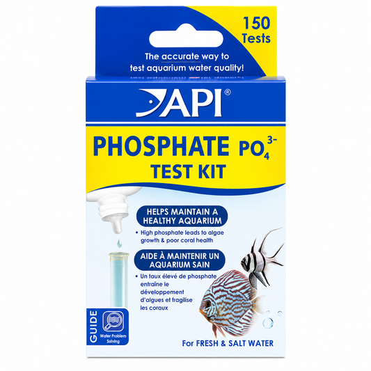 API Phosphate Test Kit – Freshwater & Saltwater Aquarium Phosphate Testing