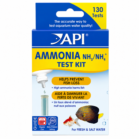 API Ammonia Test Kit – Freshwater and Saltwater Aquarium Water Testing