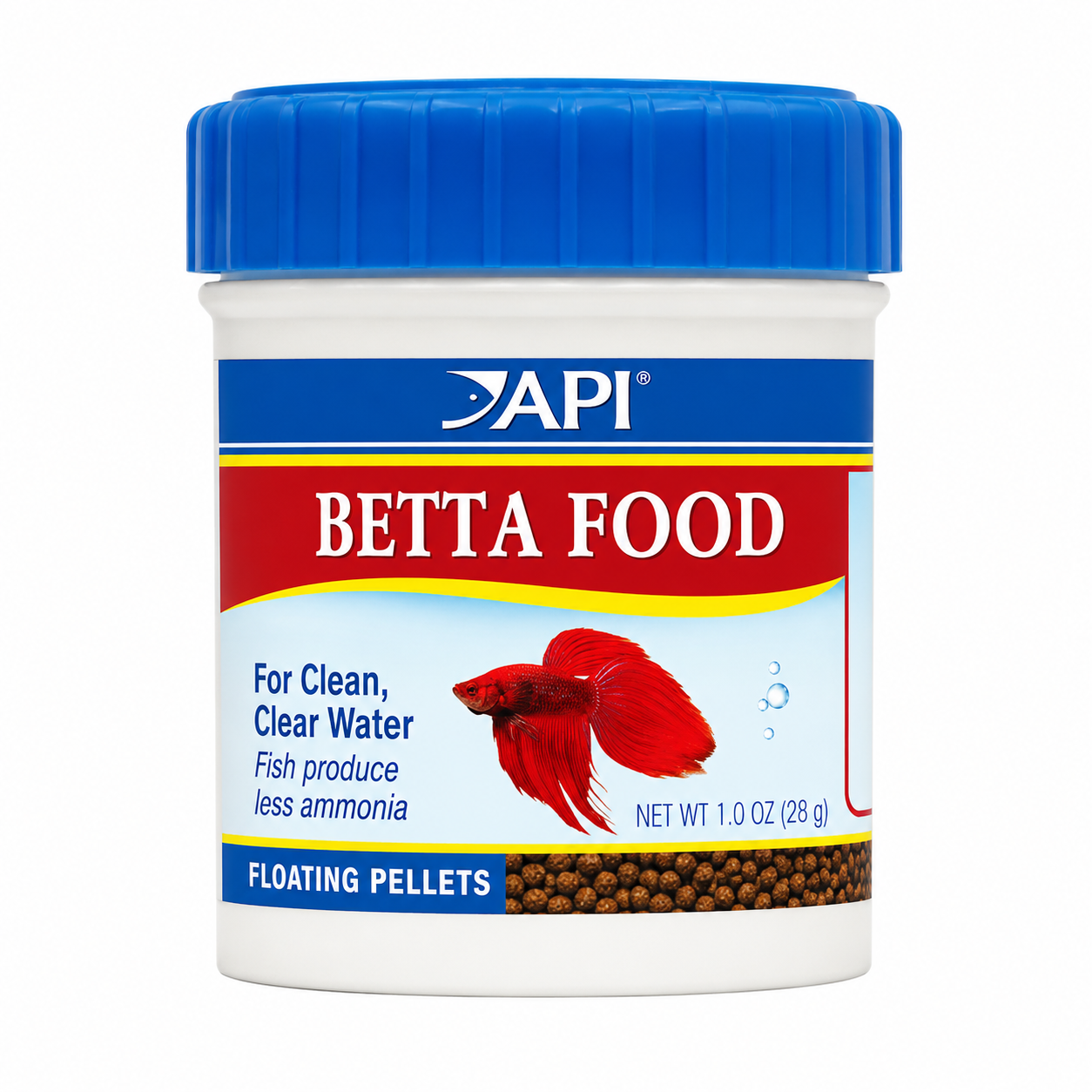 API Betta Food Pellets 22g – Premium Floating Betta Fish Food