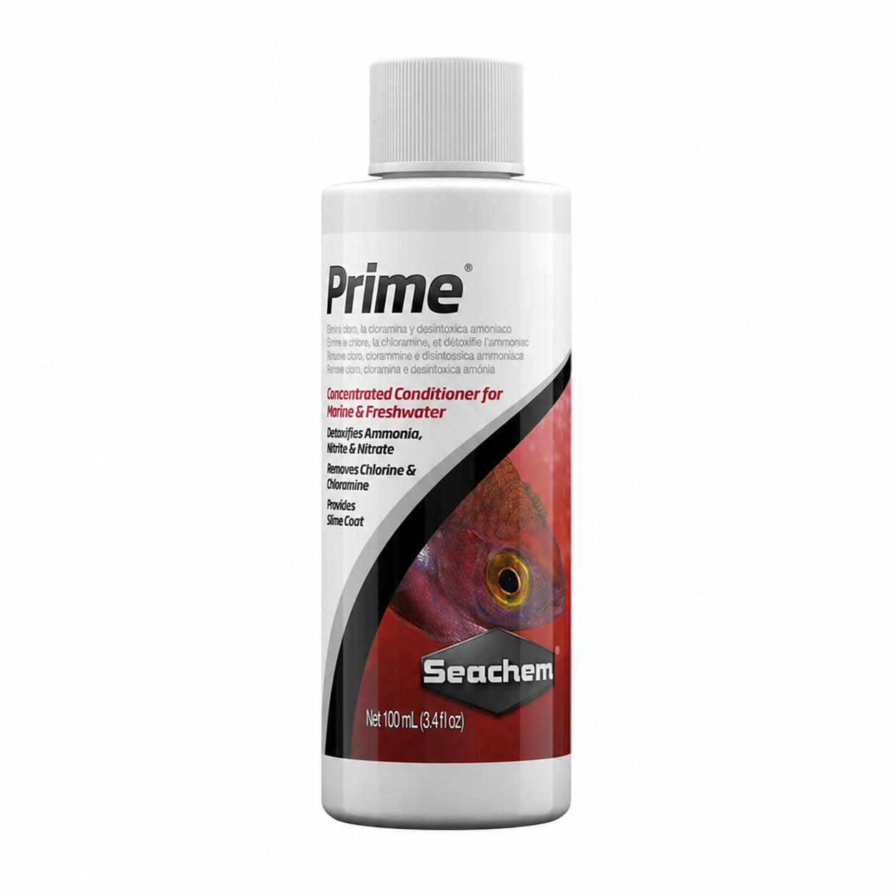 Seachem Prime Water Conditioner – Complete Tap Water Conditioner for Freshwater & Marine Aquariums