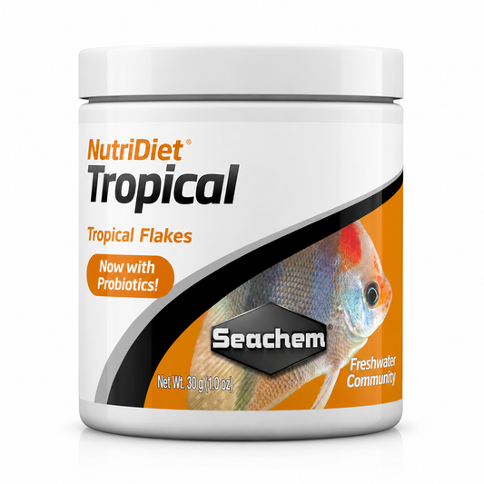 Seachem NutriDiet Tropical Flakes with Probiotics