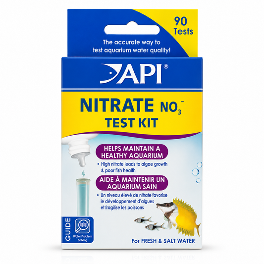 API Nitrate (NO₃) Test Kit | Freshwater & Saltwater Aquarium Water Test | 90 Tests