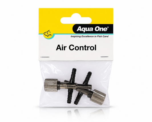Aqua One Air Control Valve 2 Pack | Adjustable Aquarium Airline Valve