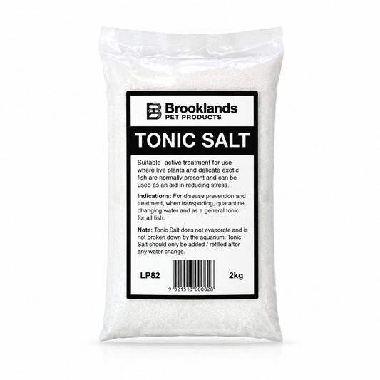 Brooklands Tonic Salt | Freshwater Aquarium Treatment | 600g & 2kg