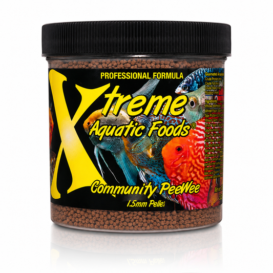Xtreme Community PeeWee Pellets 1.5mm | Premium Slow-Sinking Community Fish Food | 70g, 141g & 283g