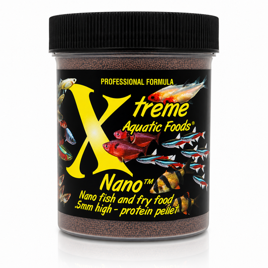 Xtreme Nano 0.5mm Pellets | Premium Nano Fish &amp; Fry Food | 70g & 142g