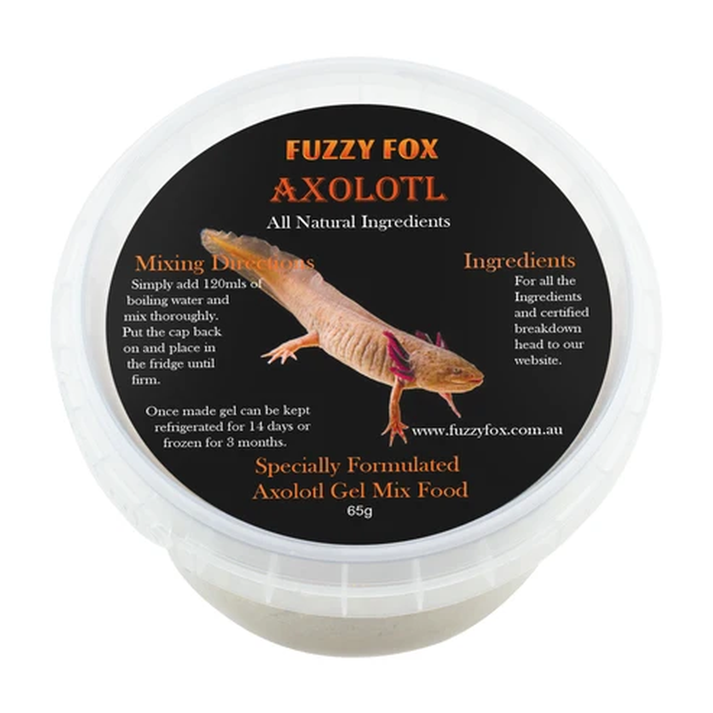 Fuzzy Fox Axolotl Gel Mix 65g-200g