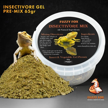 Insectivore Gel Pre-mix 65g-200g