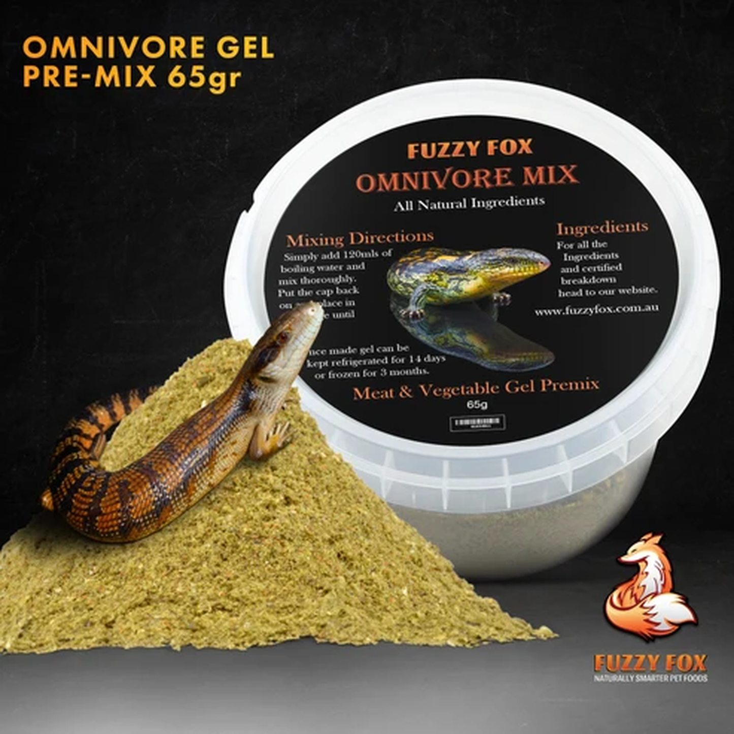 Omnivore Gel Pre-mix 65g-200g