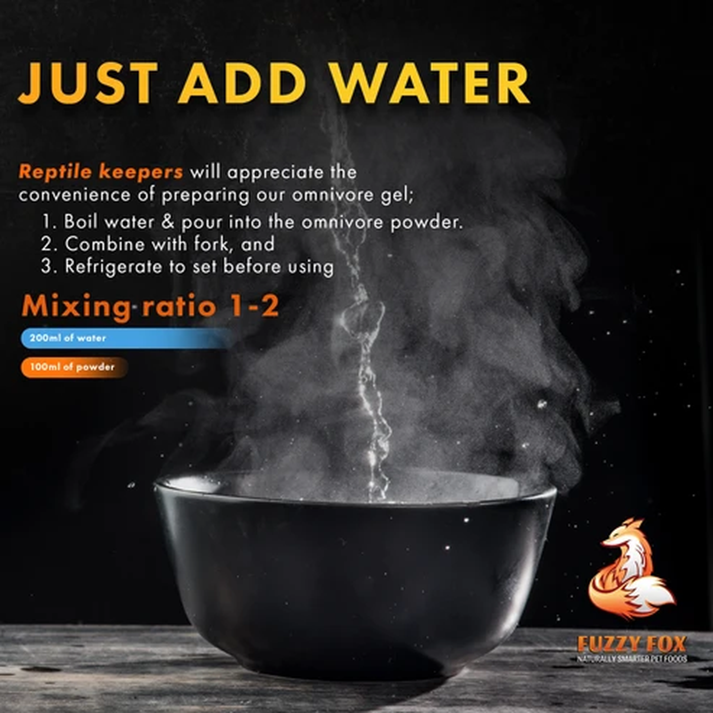 Omnivore Gel Pre-mix 65g-200g