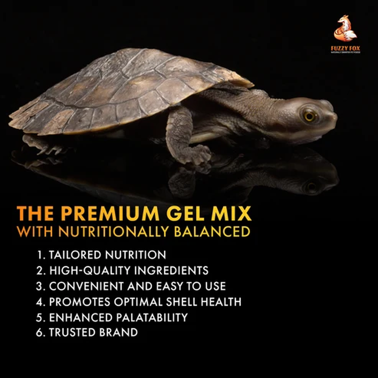 Fuzzy Fox Short Neck Turtle Gel Pre-Mix 65g-200g