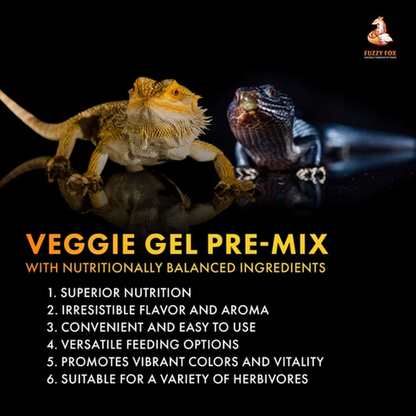 Fuzzy Fox Veggie Gel Pre-Mix 65g-200g