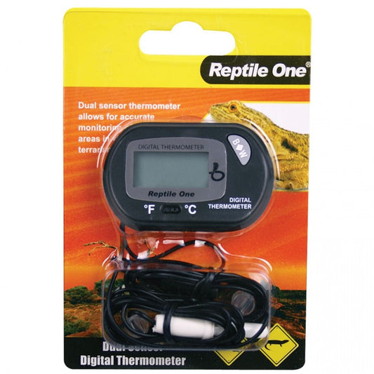 Reptile One Dual Zone LCD Digital Thermometer