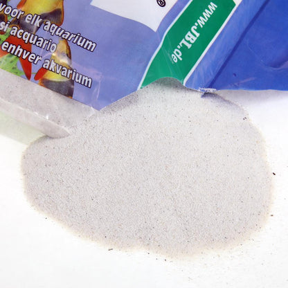 JBL Sansibar White Aquarium Sand | Premium Natural White Aquarium Substrate | 5kg