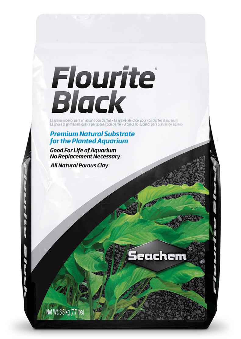 Seachem Flourite Black 7kg - Premium Aquarium Substrate